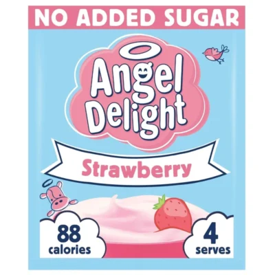 Strawberry Instant Dessert – Angel Delight – 47g – British Whipped Dessert Mix