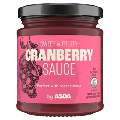 Cranberry Sauce – ASDA – 200g – British Festive Roast Sauce