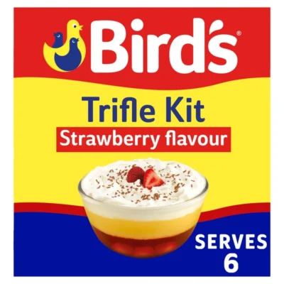Strawberry Trifle Kit – Bird’s – 141g – British Classic Dessert Kit