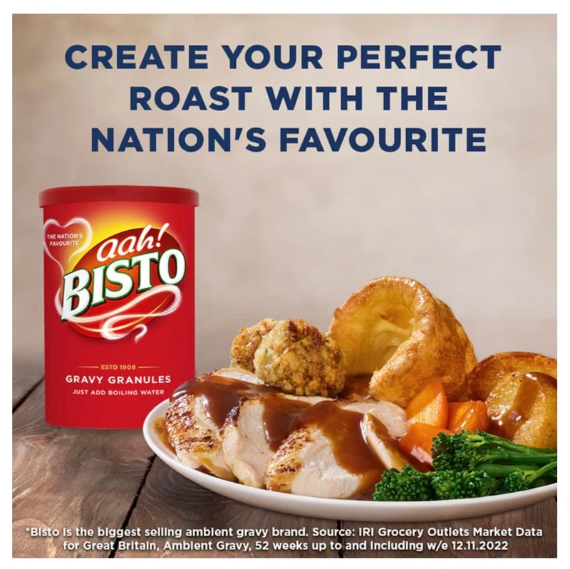 Beef Gravy Granules – Bisto – 300g – British Family-Size Gravy - Image 2