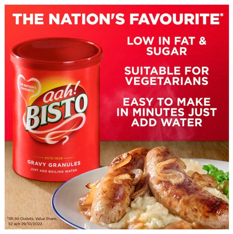 Beef Gravy Granules – Bisto – 300g – British Family-Size Gravy - Image 3