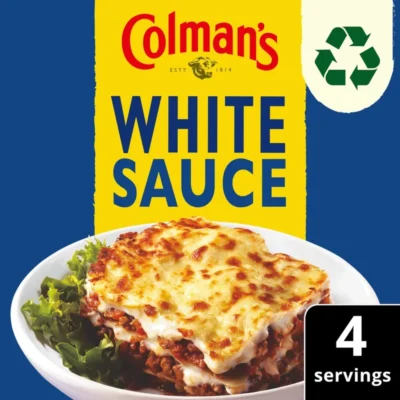 White Sauce Mix – Colman’s – 25g – British Cooking Sauce Mix