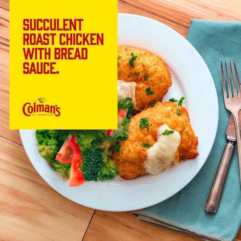 Bread Sauce Mix – Colman’s – 40g – British Roast Dinner Sauce - Image 2