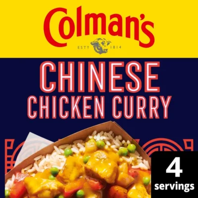 Chinese Chicken Curry Mix – Colman’s – 47g – British Mild Curry Seasoning