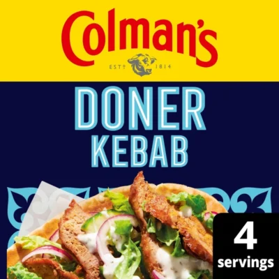 Doner Kebab Mix – Colman’s – 38g – British Kebab Seasoning