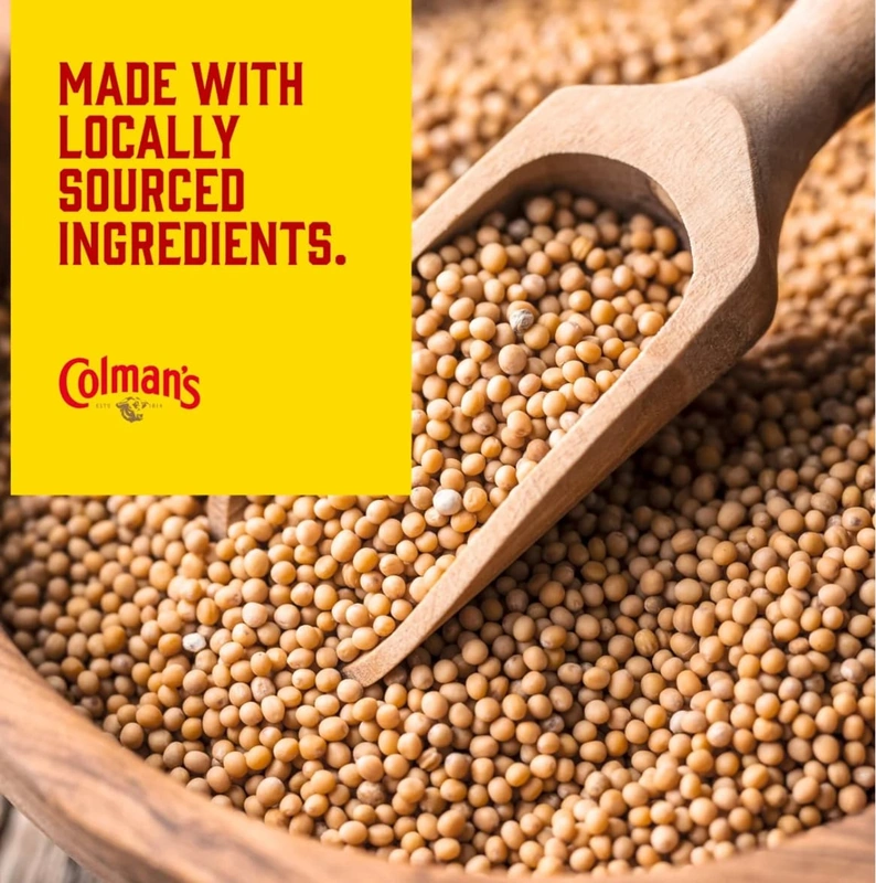 English Mustard – Colman’s Original – 100g – British Hot Mustard - Image 2