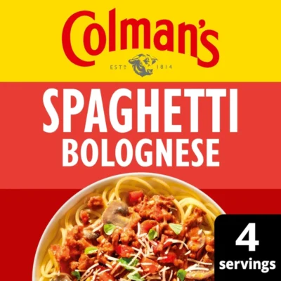 Spaghetti Bolognese Mix – Colman’s – 40g – British Pasta Sauce Mix