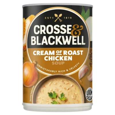 Cream of Roast Chicken Soup – Crosse & Blackwell – 400g – Classic British Comfort Soup