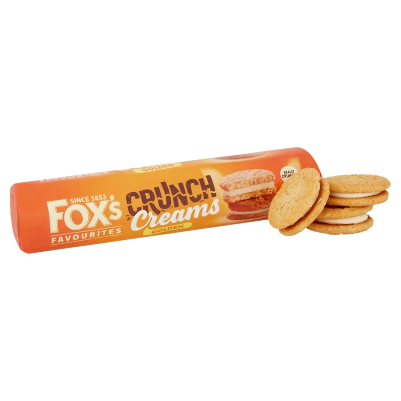 Fox’s Golden Crunch Creams – 200g – Classic British Crunchy Cream Biscuit - Image 2