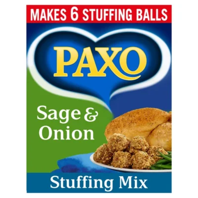 Sage & Onion Stuffing Mix – Paxo – 85g – Classic British Roast Dinner Stuffing