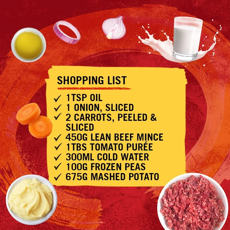 Cottage Pie Mix – Schwartz – 38g – British Savoury Meal Seasoning - Image 3