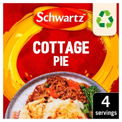 Cottage Pie Mix – Schwartz – 38g – British Savoury Meal Seasoning