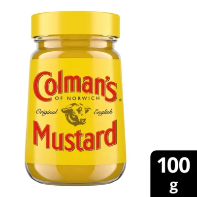 English Mustard – Colman’s Original – 100g – British Hot Mustard