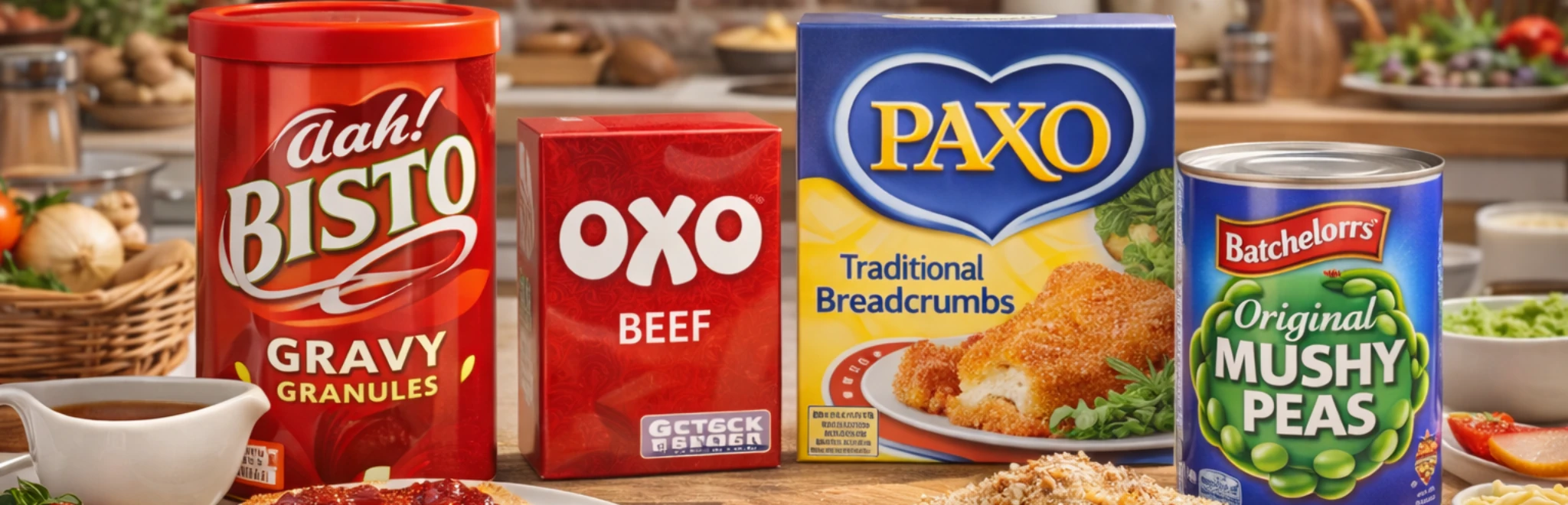 British cooking ingredients and sauces in the Philippines including gravy, curry sauce and kitchen favourites