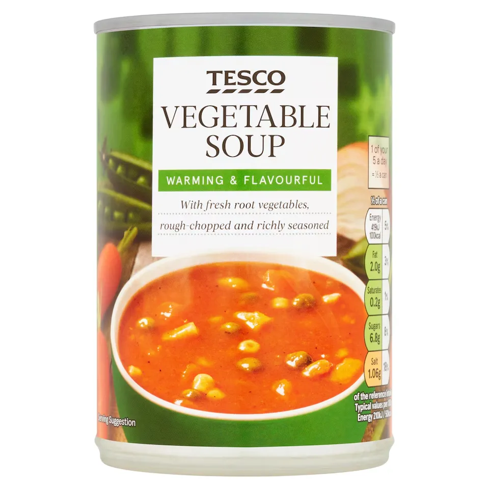 Tesco Vegetable Soup 400g