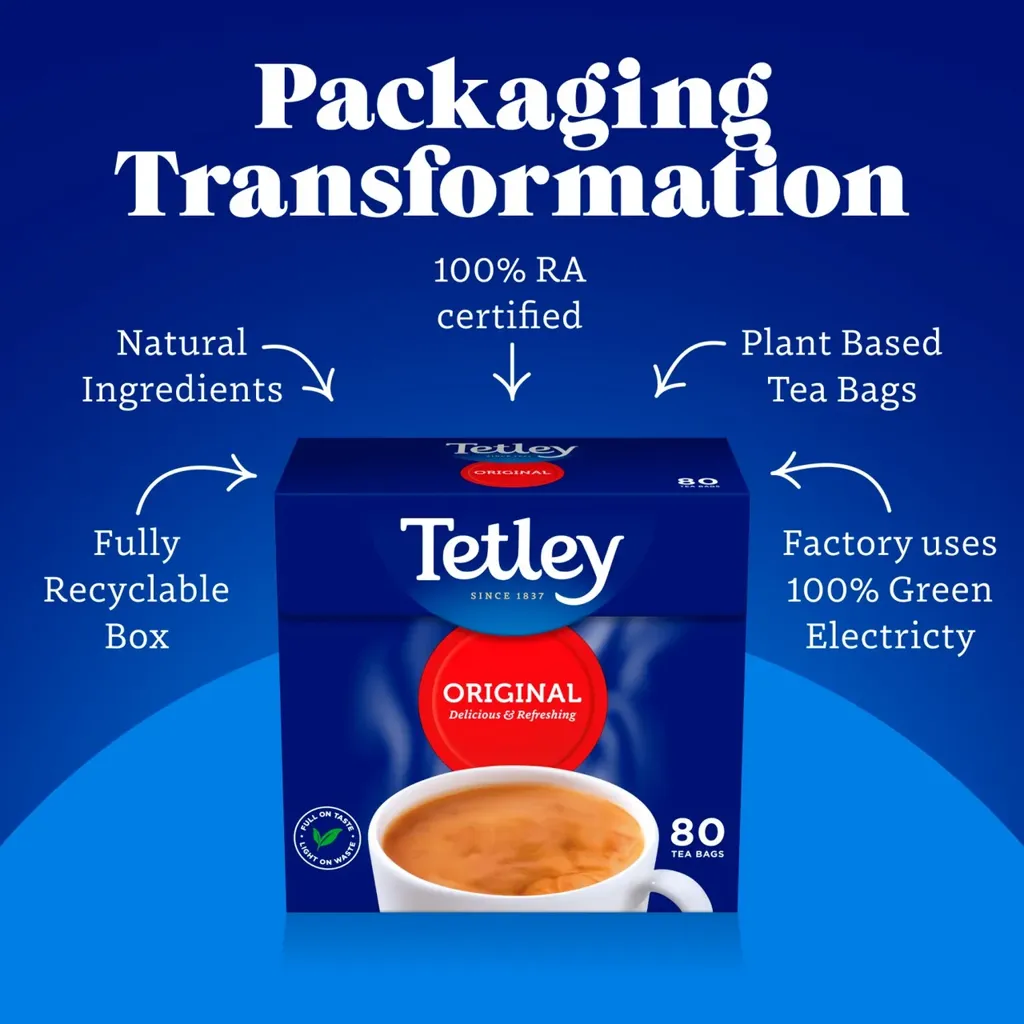 Tetley Original Tea 80 Bags - Image 4