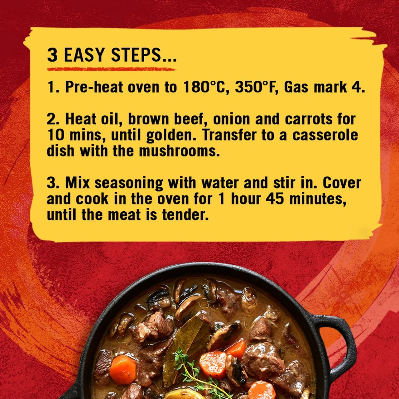 Schwartz Beef Bourguignon Recipe Mix - Image 4