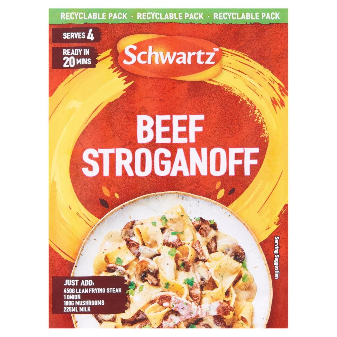 Schwartz Beef Stroganoff Recipe Mix - Image 2
