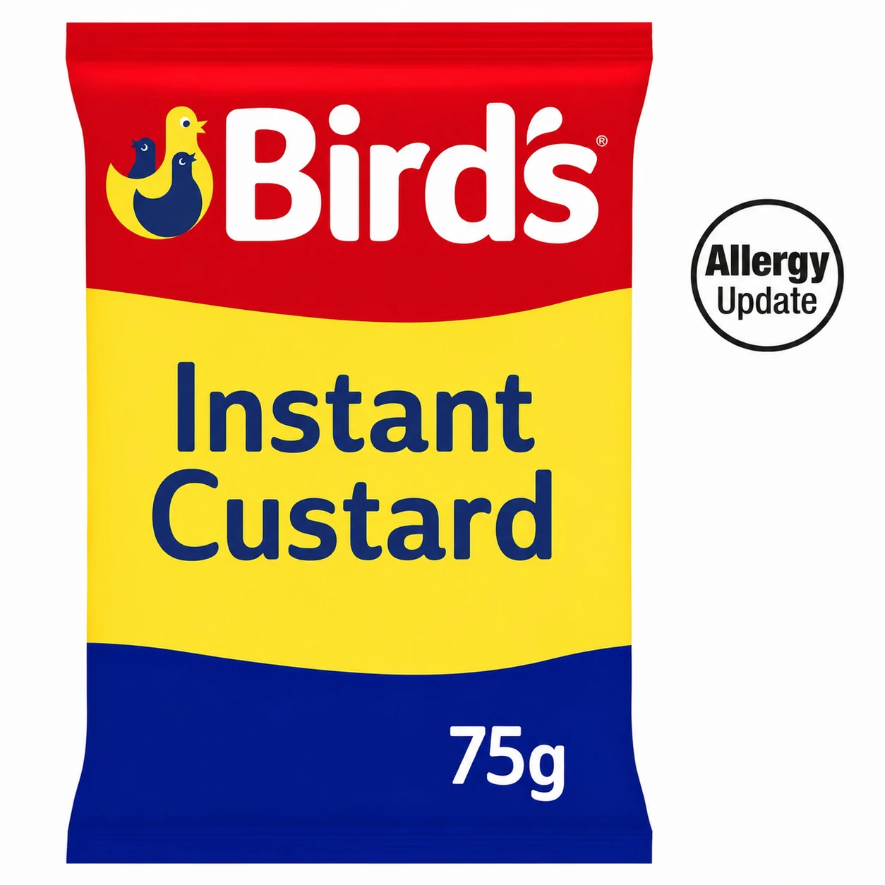 Bird's Instant Custard Powder Dessert Mix Sachet 75g