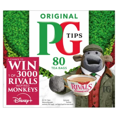 PG Tips Original Tea 80 Bags 232g