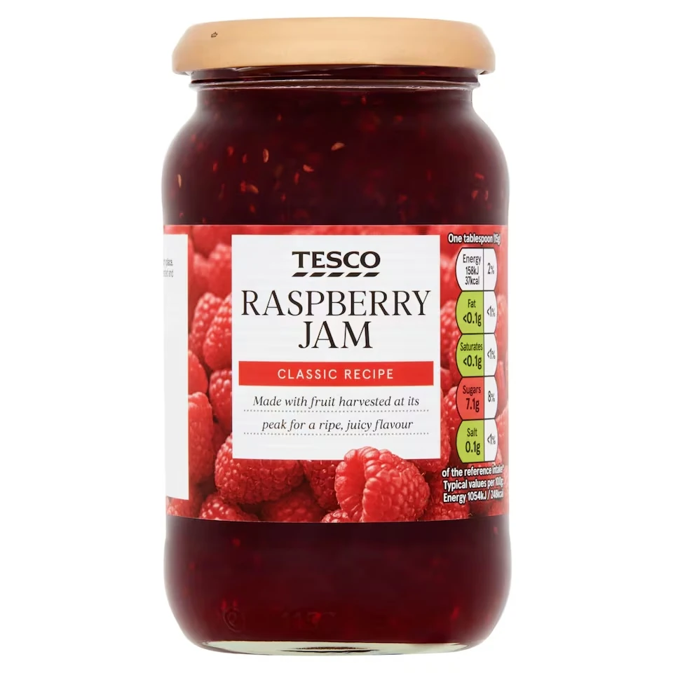 Tesco Raspberry Jam 454g