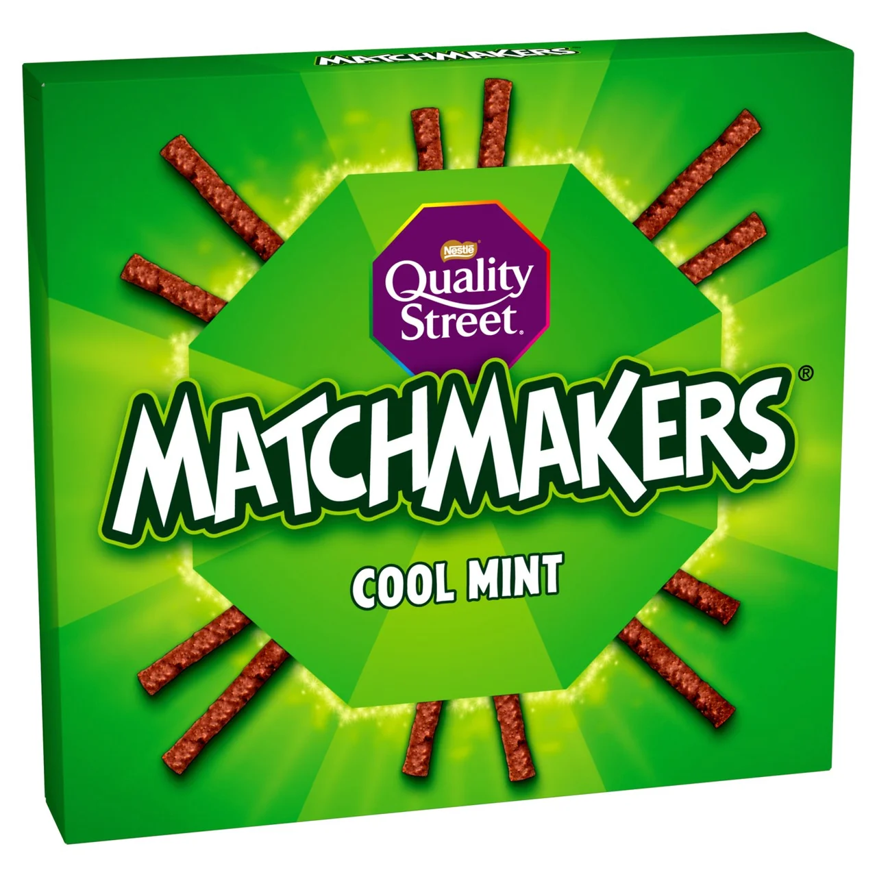 Quality Street Matchmakers Cool Mint Chocolate Box 110g - Image 2