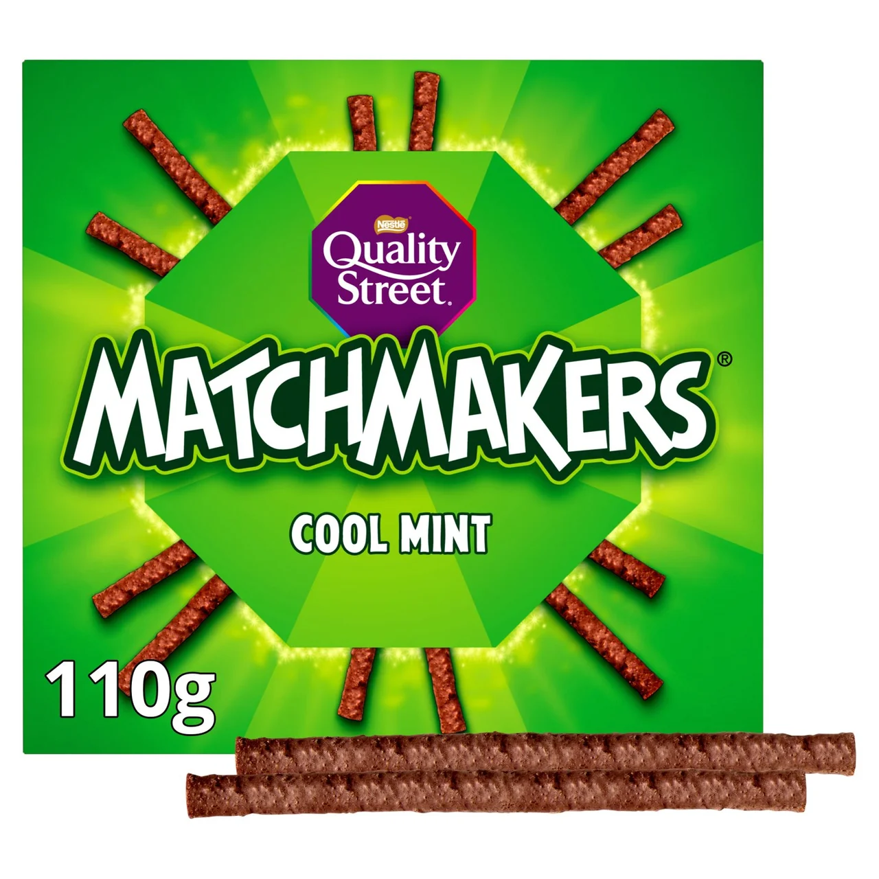 Quality Street Matchmakers Cool Mint Chocolate Box 110g